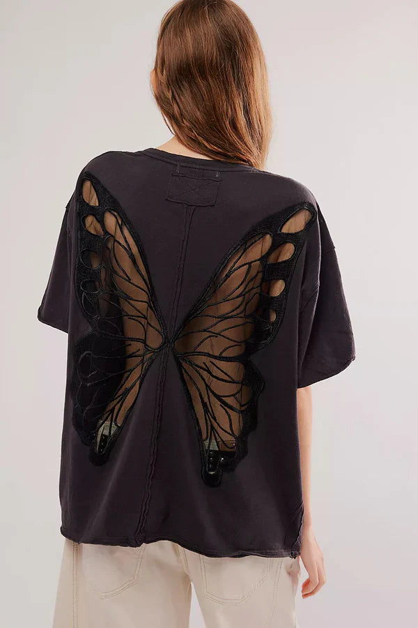 Sol y Mar - Backless Butterfly Top